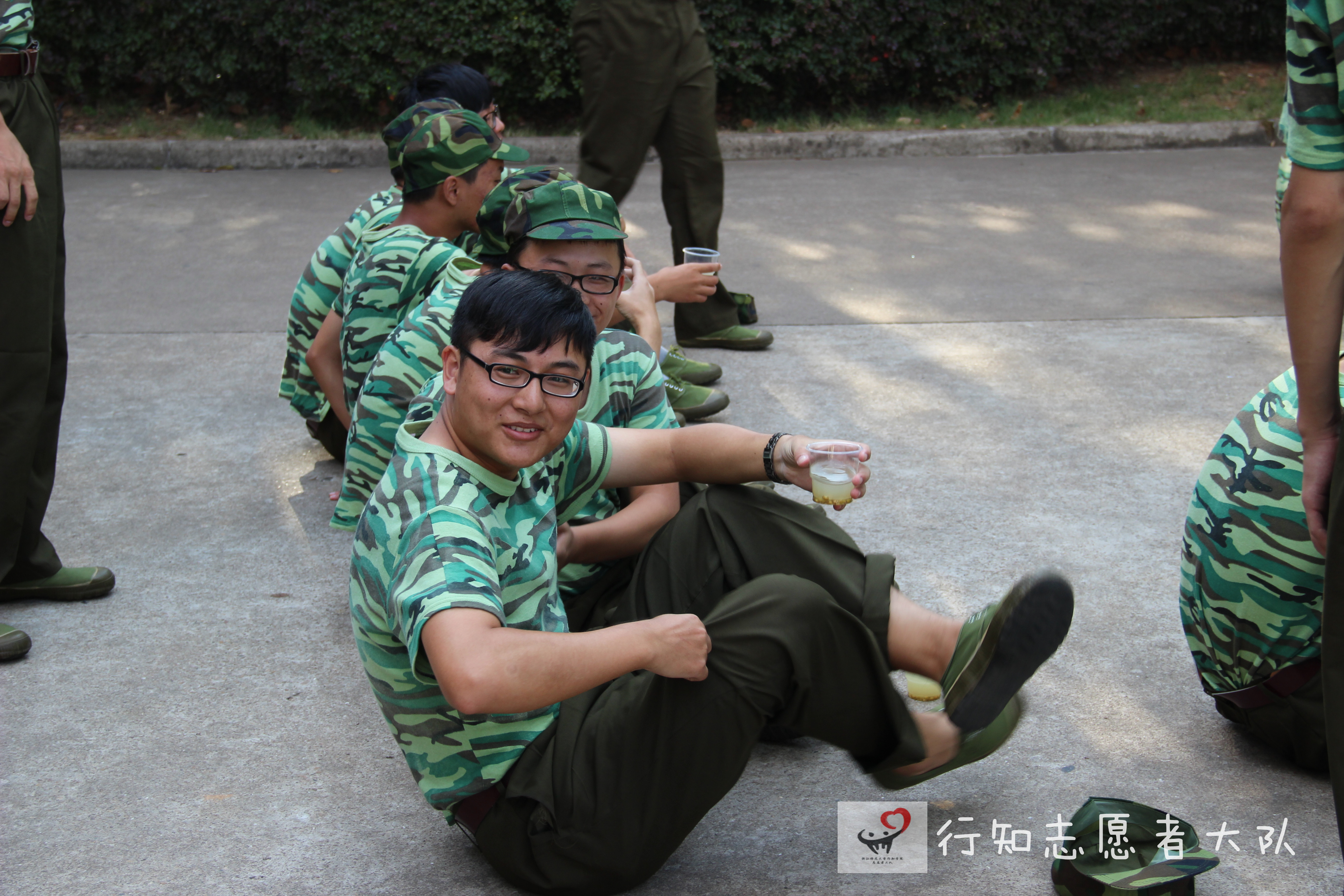 志愿送清凉，天天爱消暑