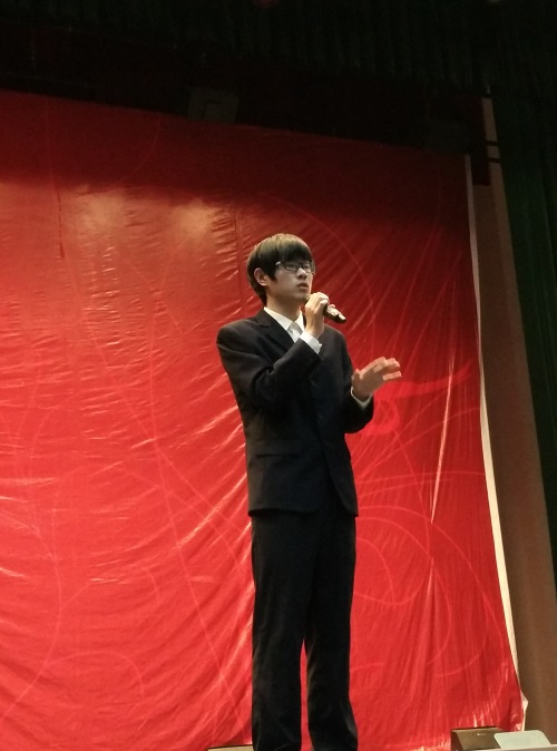 五月金华巡回励志演讲第一站：金华六中，展青年风采