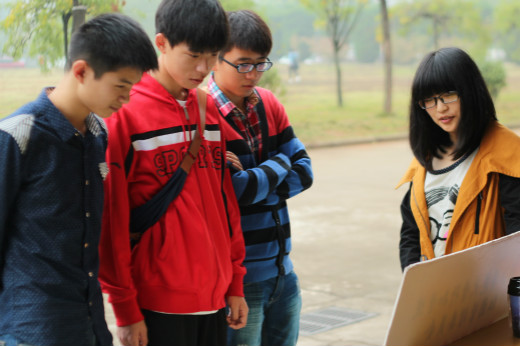 我院2013-2014学年学分制社团教学班招新